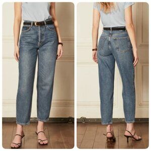 Boyish The TOBY High Waisted Relaxed Tapered Jeans Sz 22 in KRUSH GROOVE